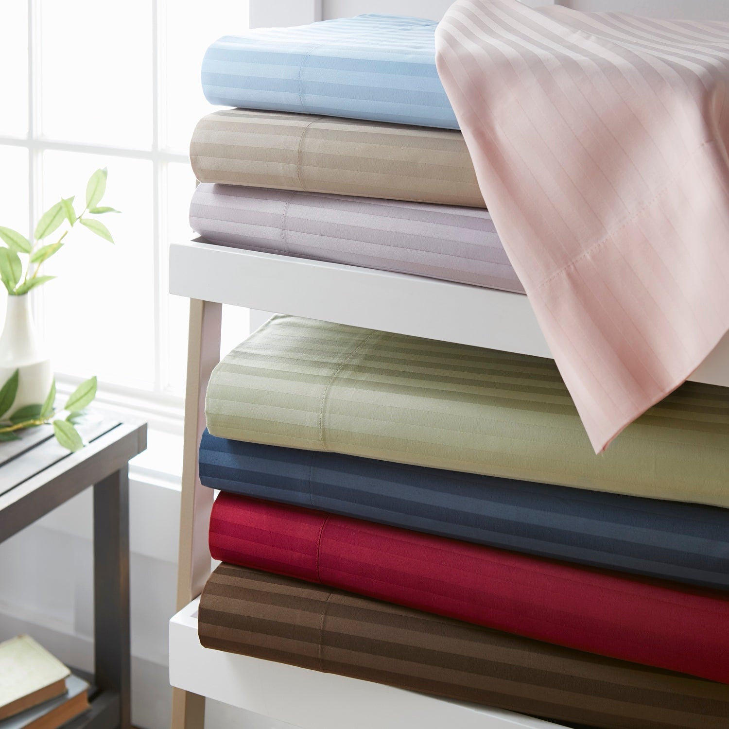 800 Thread Count 100% Egyptian Cotton Sheet Set (Stripe)