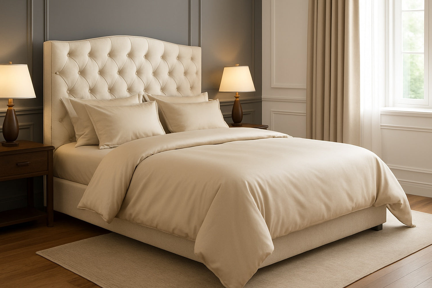 1500 Thread Count 8PC Goose Down Bundle