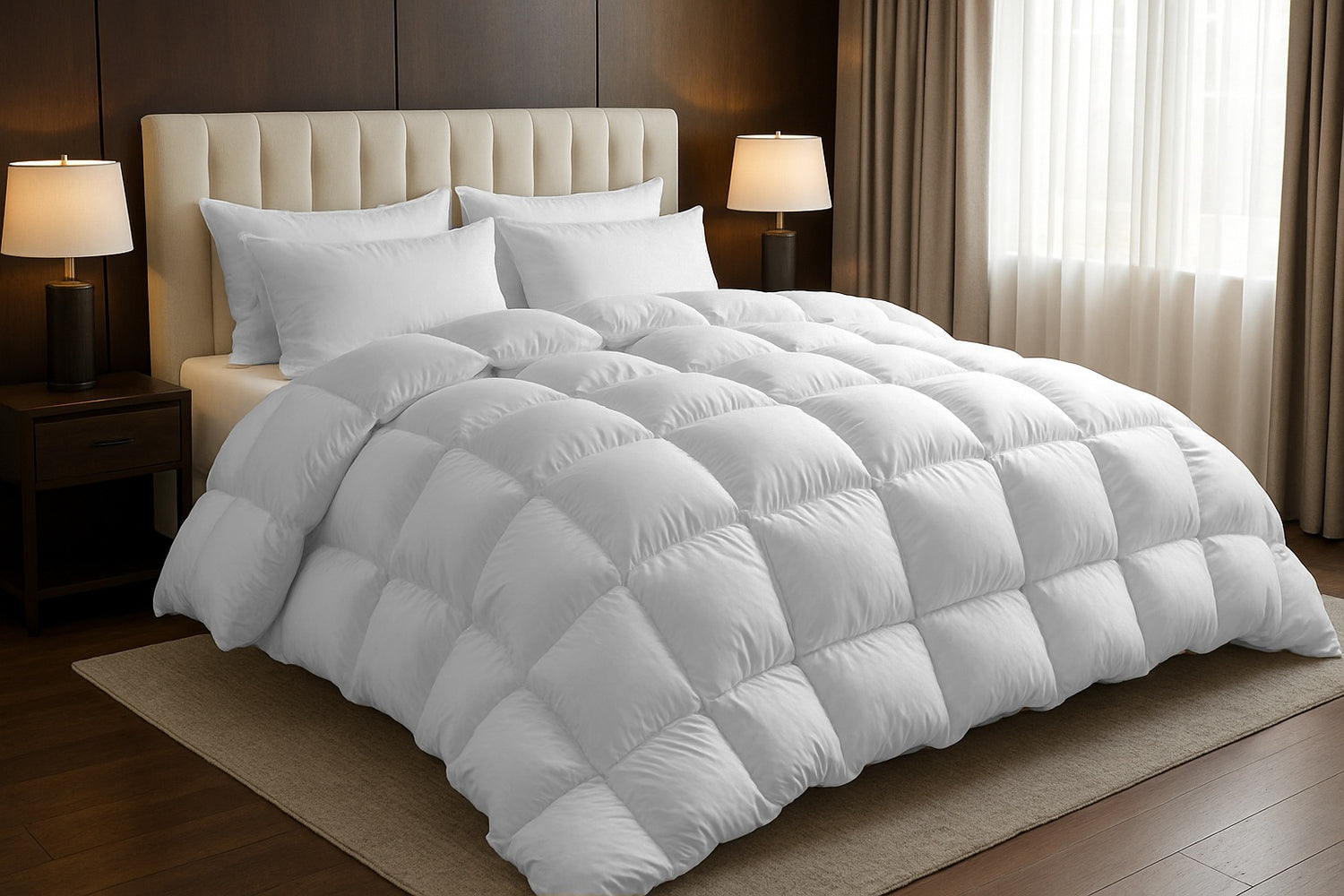 Oversized 750 Fill Power Goose Down Comforter