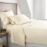 600 Thread Count 100% Egyptian Cotton Sheet Set (Ivory)