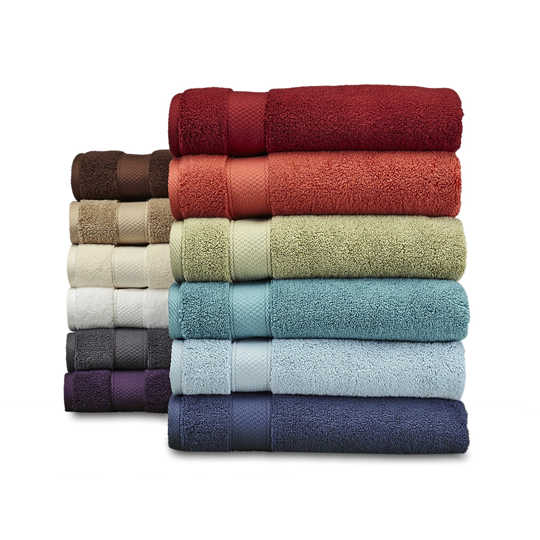 Pinzon Blended Egyptian Cotton 6-Piece Towel Set, Grey