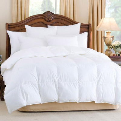 600 Fill Power Down Comforter Comforters Down Cotton Cal King 