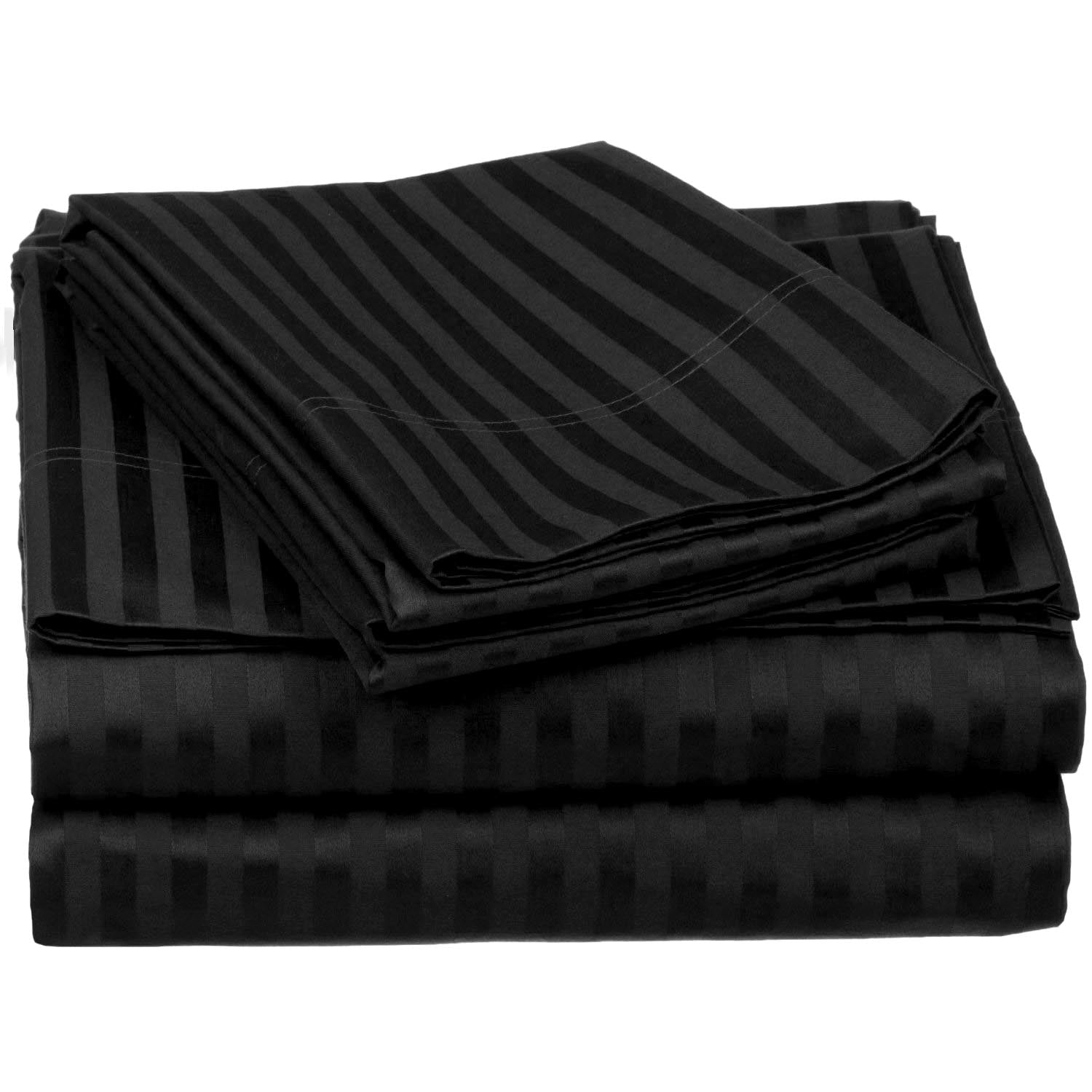 1500 Thread Count 8PC Goose Down Bundle - Stripe