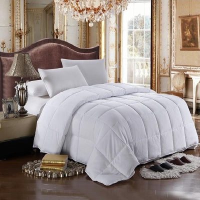 All year Warm Luxurious 750 Fill Power Goose Down Comforter Comforters Down Cotton Cal King 