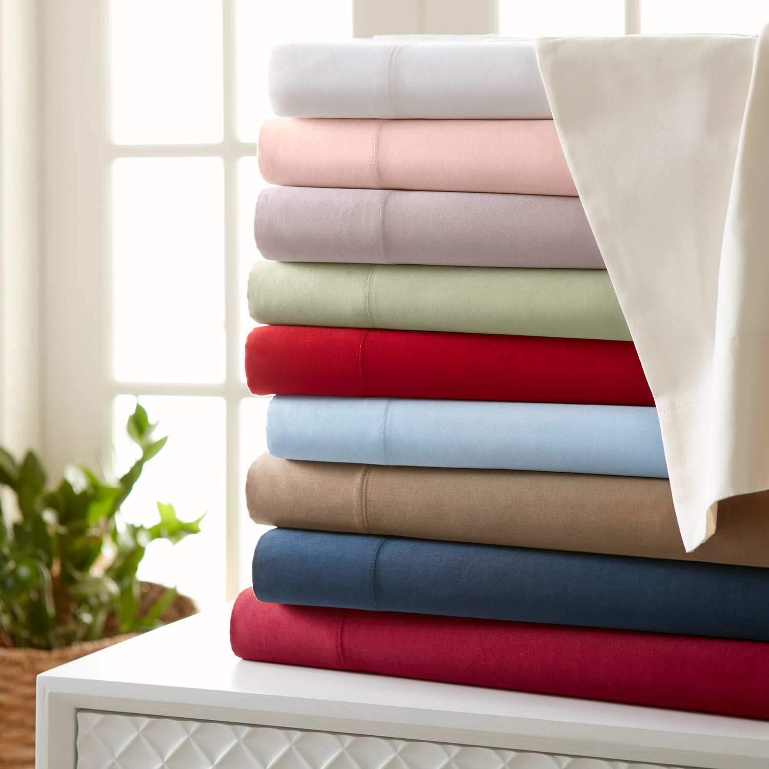 1200 Thread Count 100% Egyptian Cotton Sheet Set (Solid)
