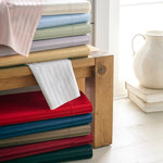 600 Thread Count 100% Egyptian Cotton Duvet Cover Set-Stripe