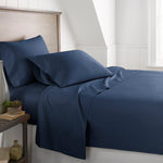 1500 Thread Count 100% Egyptian Cotton Sheet Set (Navy)